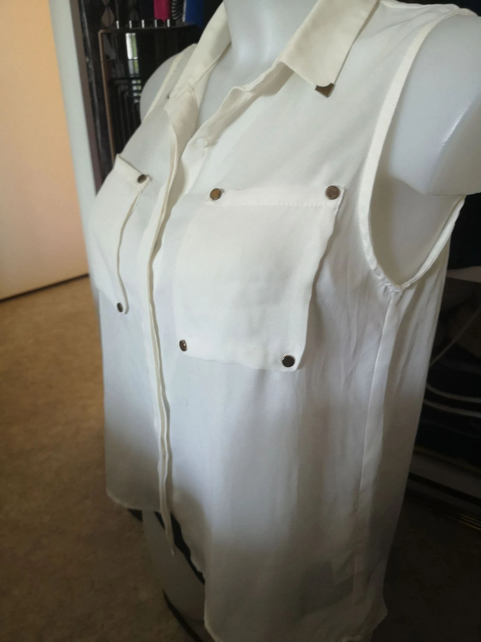 Mouwloos overhemd – photo 2